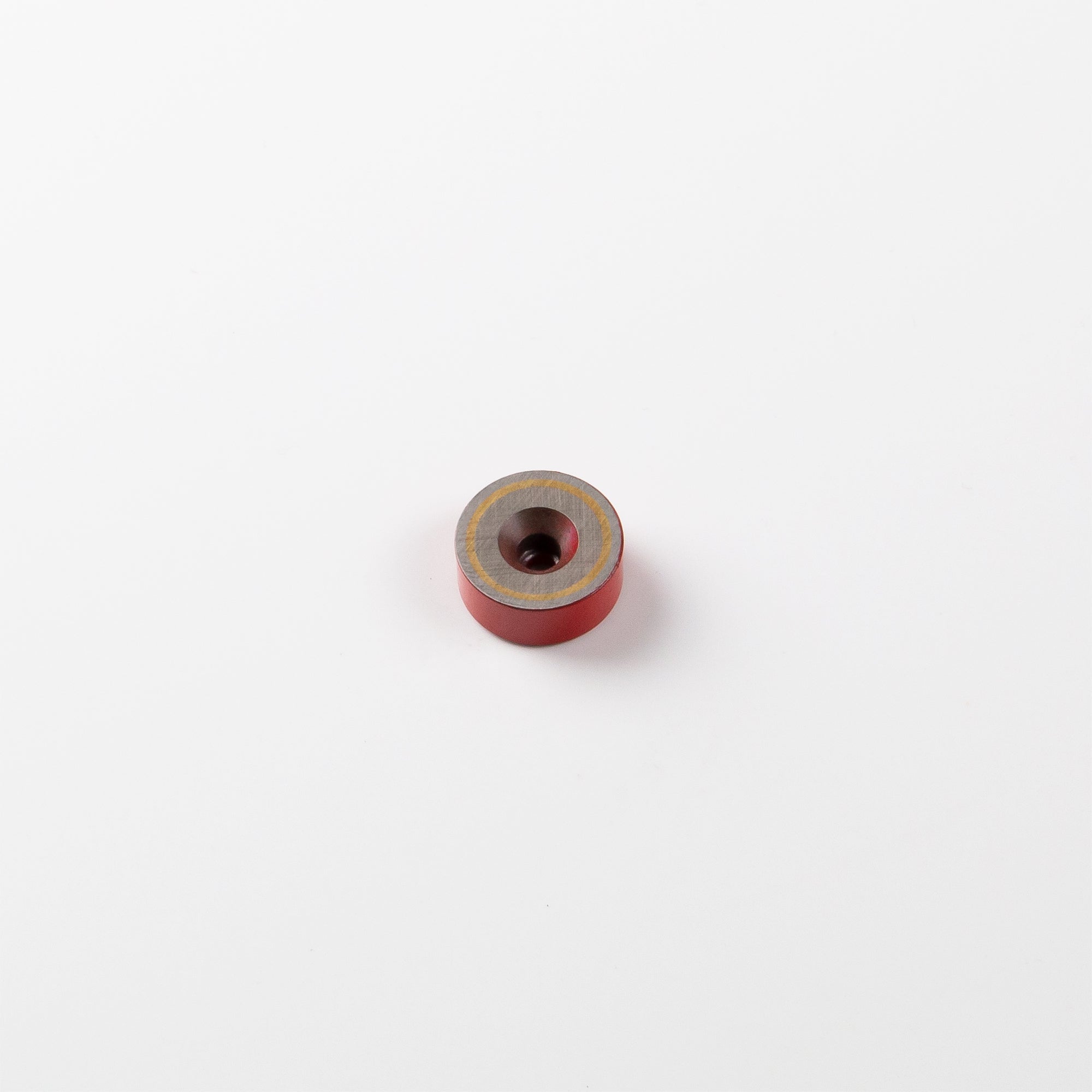 AlNiCo Flachgreifer Ø19x8mm mit konischer Senkung Haftfläche