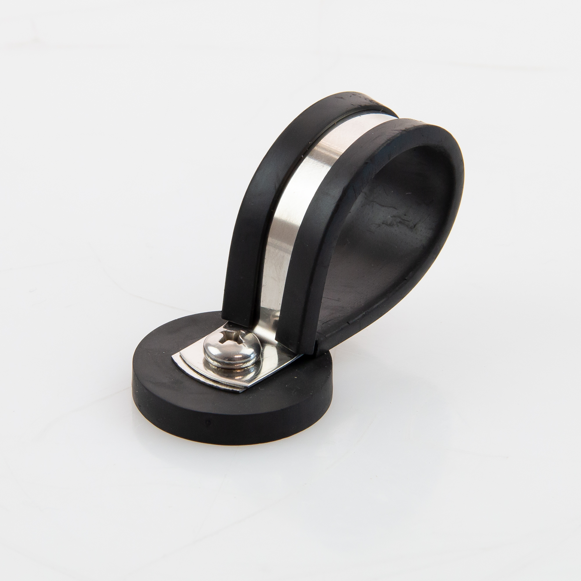 Gummiertes Magnetsystem mit Rohrschelle Ø31 x 6mm
