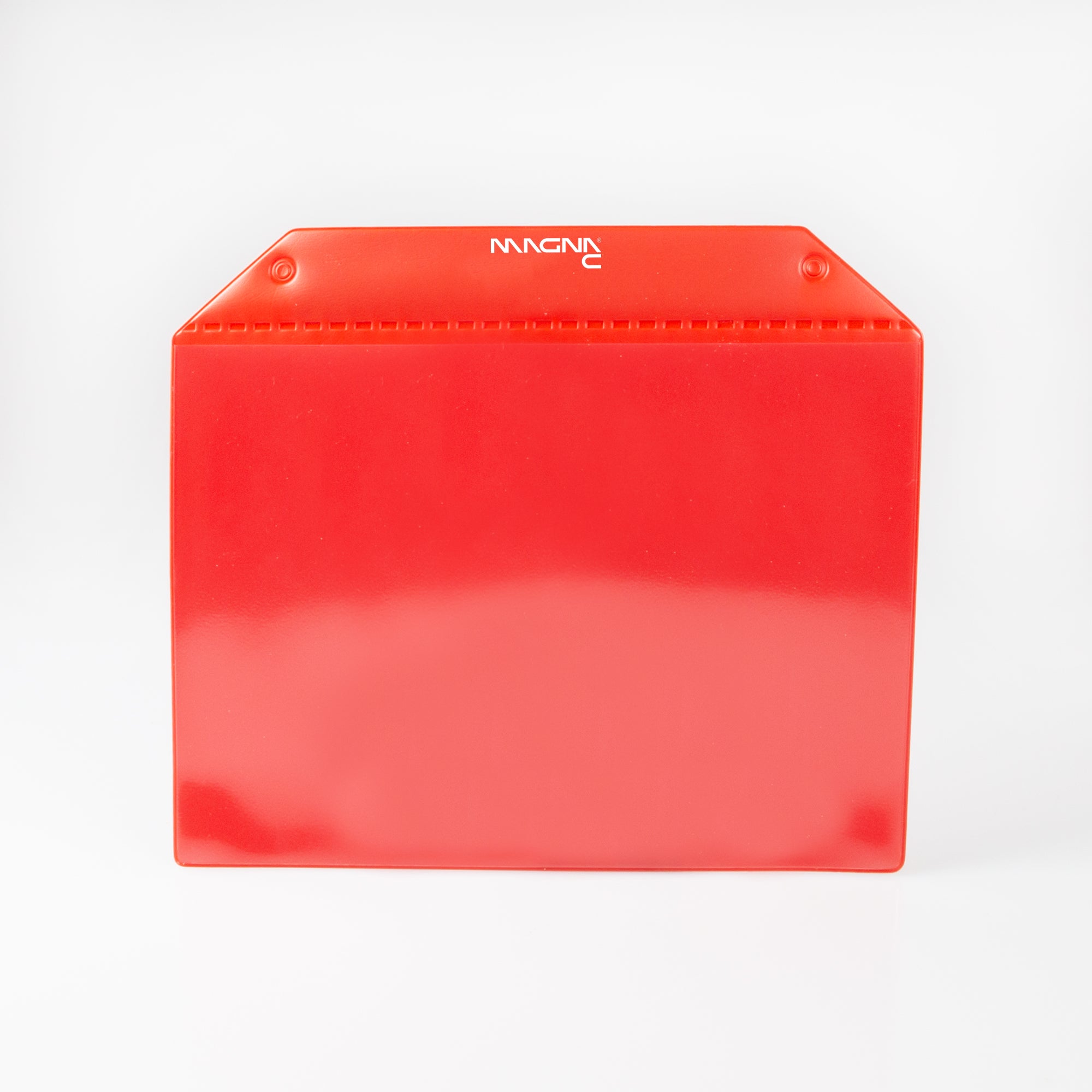Magnettasche rot 217x155mm mit Magnetband für DIN A5