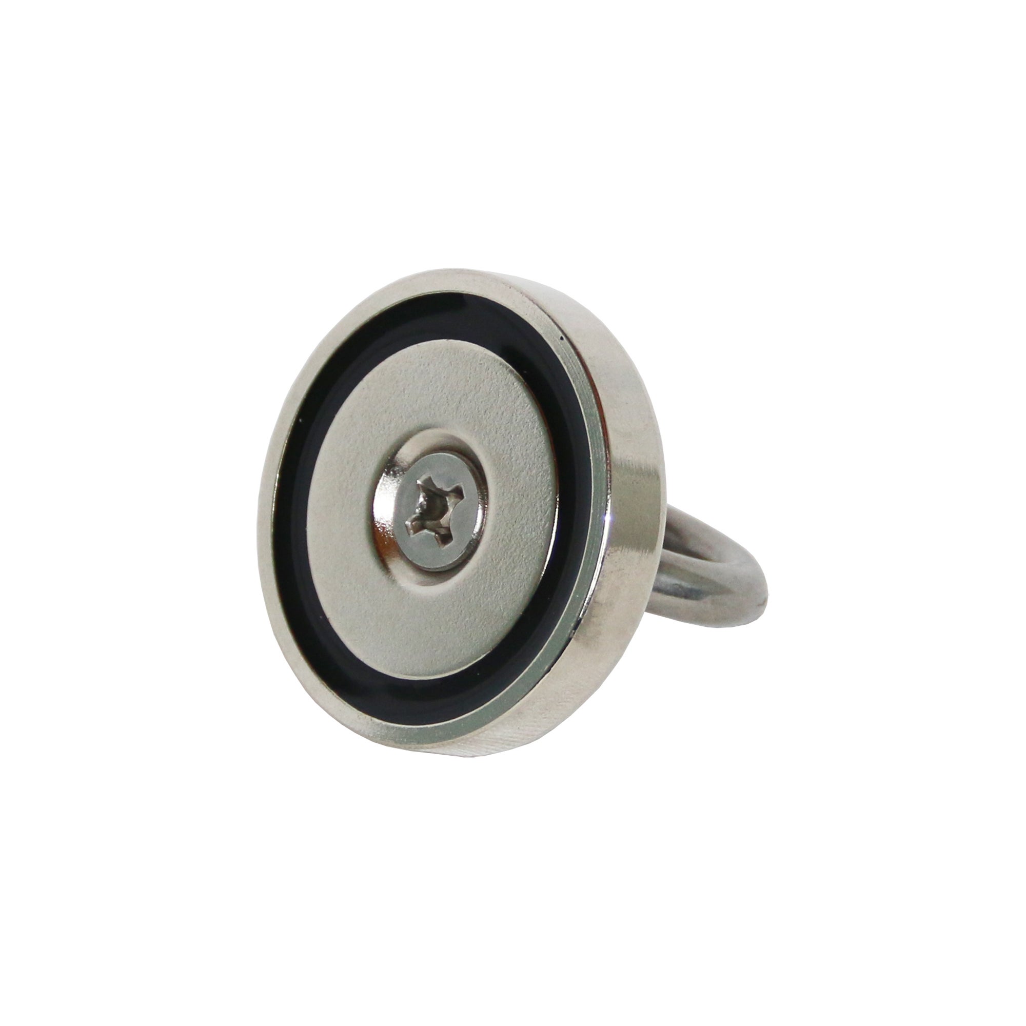 Neodym-Flachgreifer Ø40x7,8mm mit Öse Haftfläche
