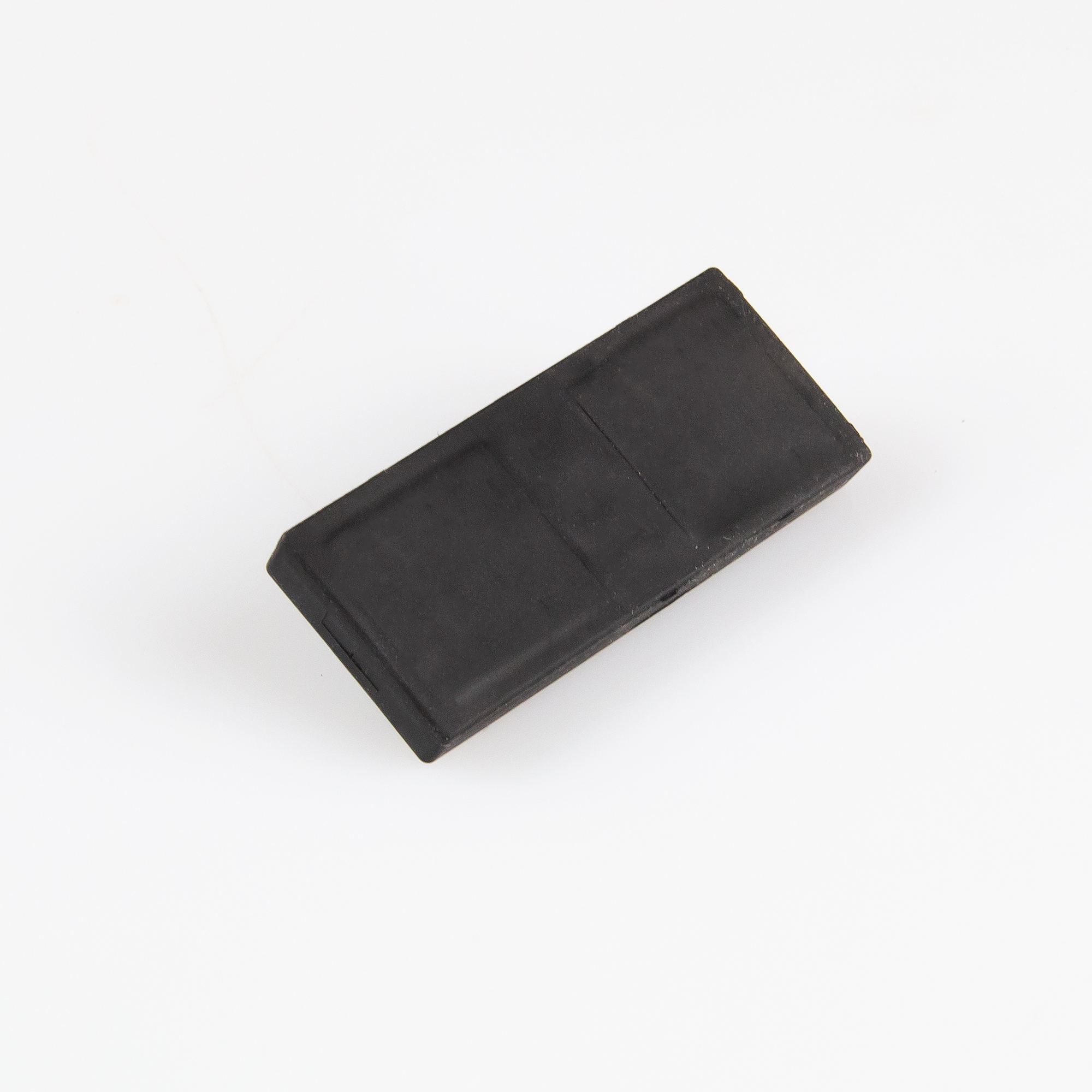 Gummierter Magnet mit Gewindezapfen M4