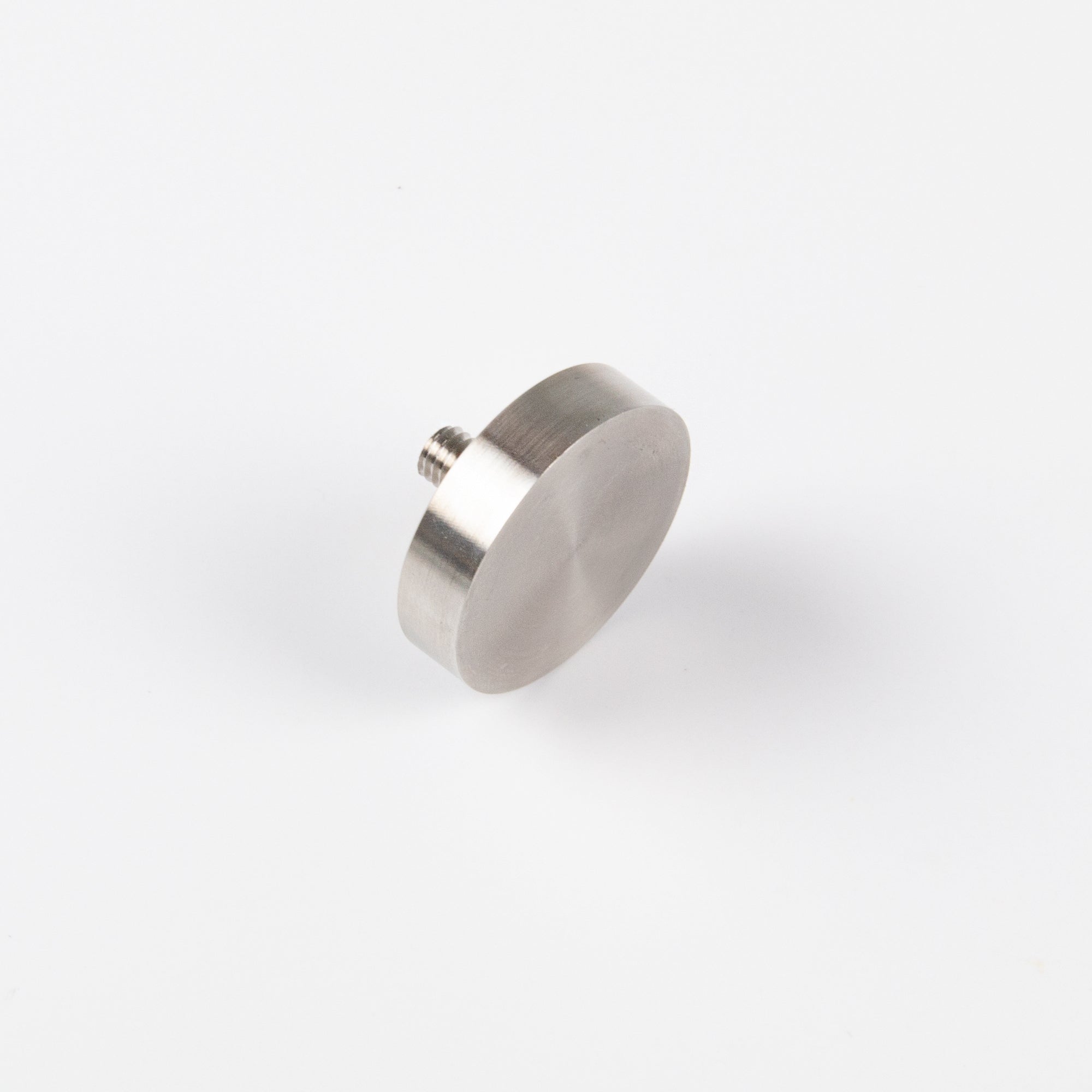 Flachgreifer aus SamCo dichtgeschweißt Ø32x8mm mit Gewindezapfen M6 Haftfläche