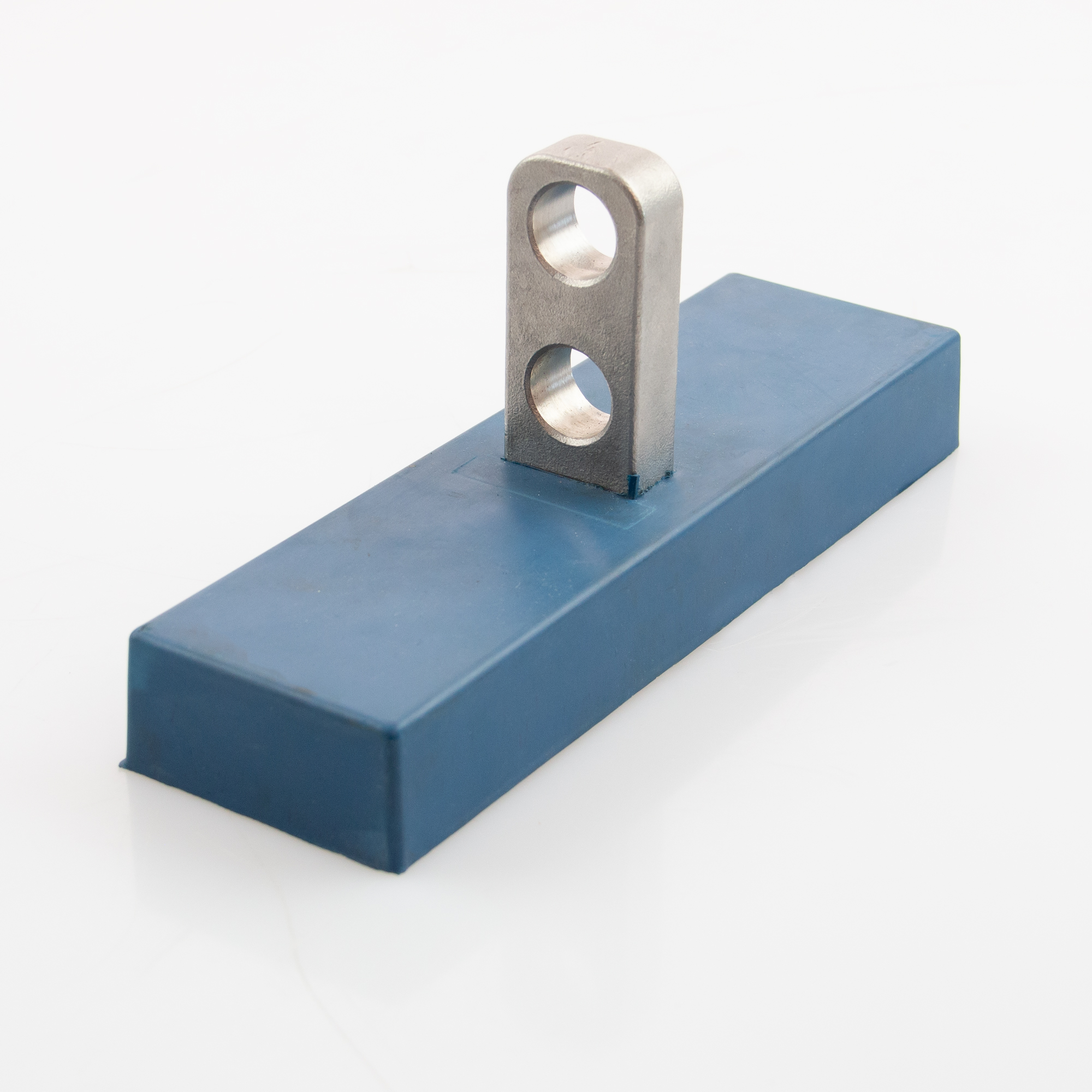 Gummiertes Magnetsystem 203x60x90mm mit 1x Doppelöse
