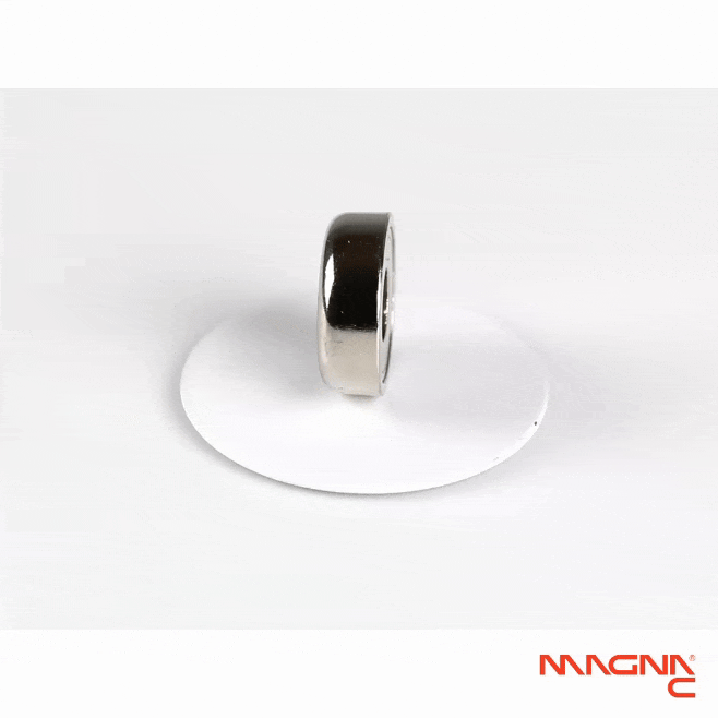 Neodym Flachgreifer Ø20x7mm mit zylindrischer Senkung Produktdarstellung