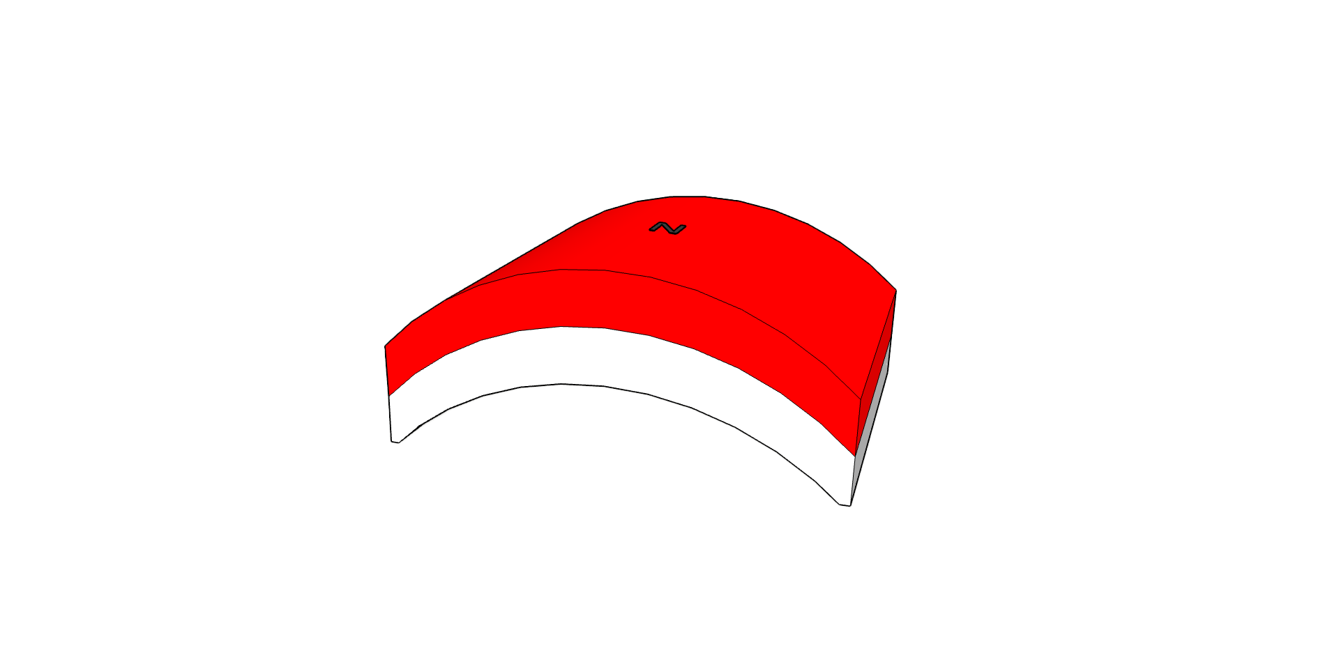 Radial Magnetisiert