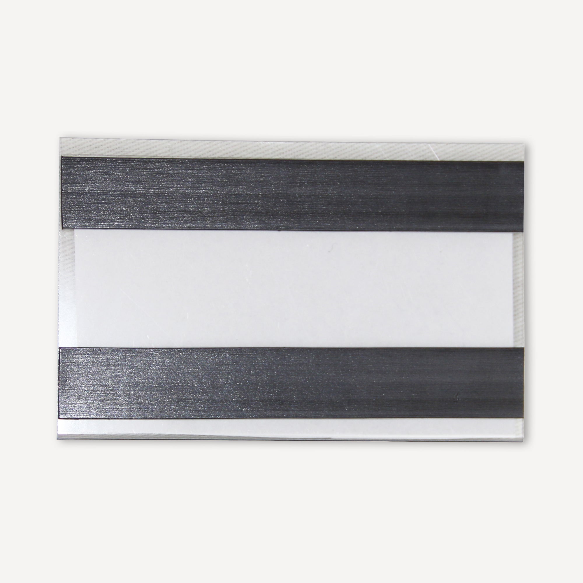 Lagerkennzeichnungsschild 100x60mm aus PVC-Hartfolie Rückseite