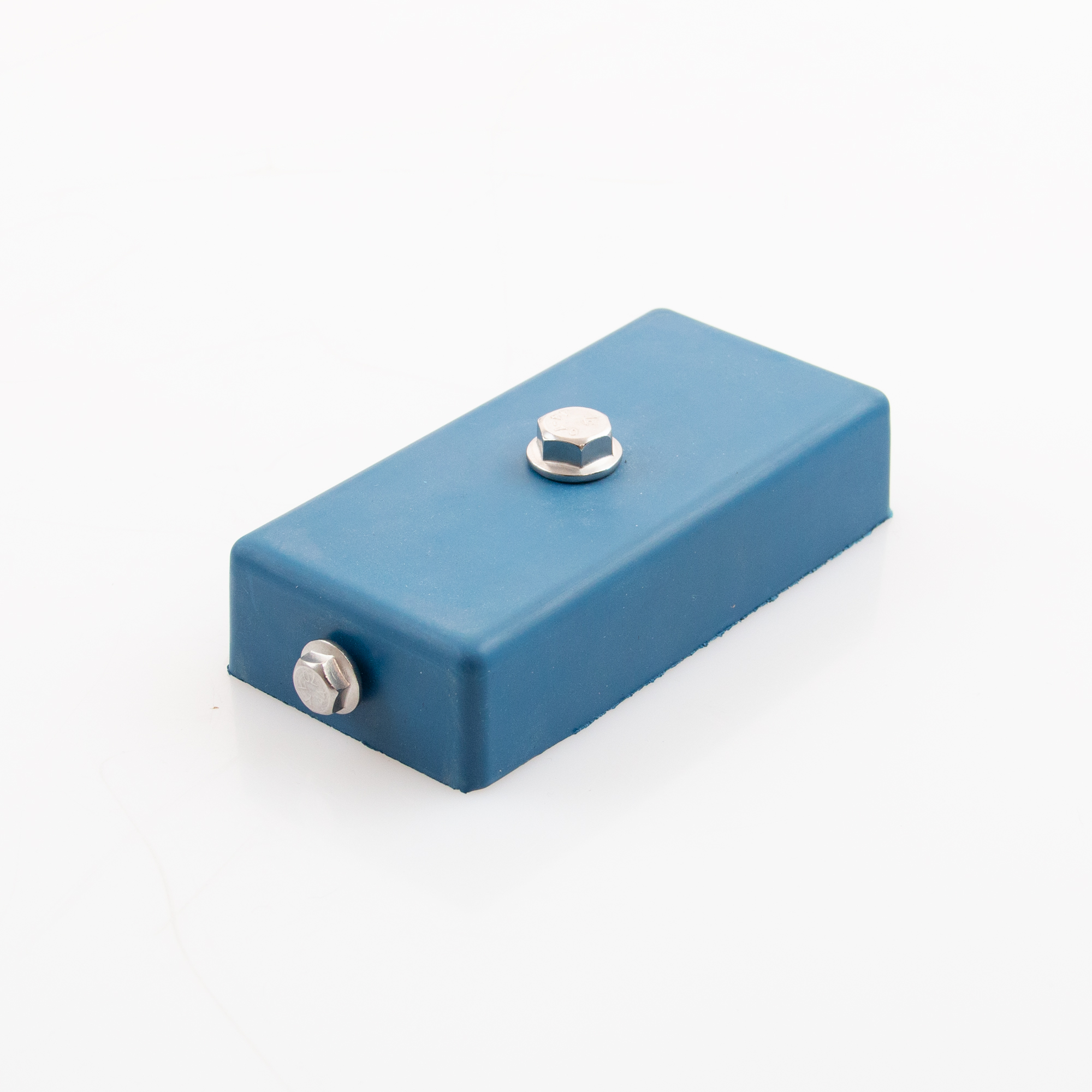 Gummiertes Magnetsystem 125x61x28mm mit 3x Innengewinde