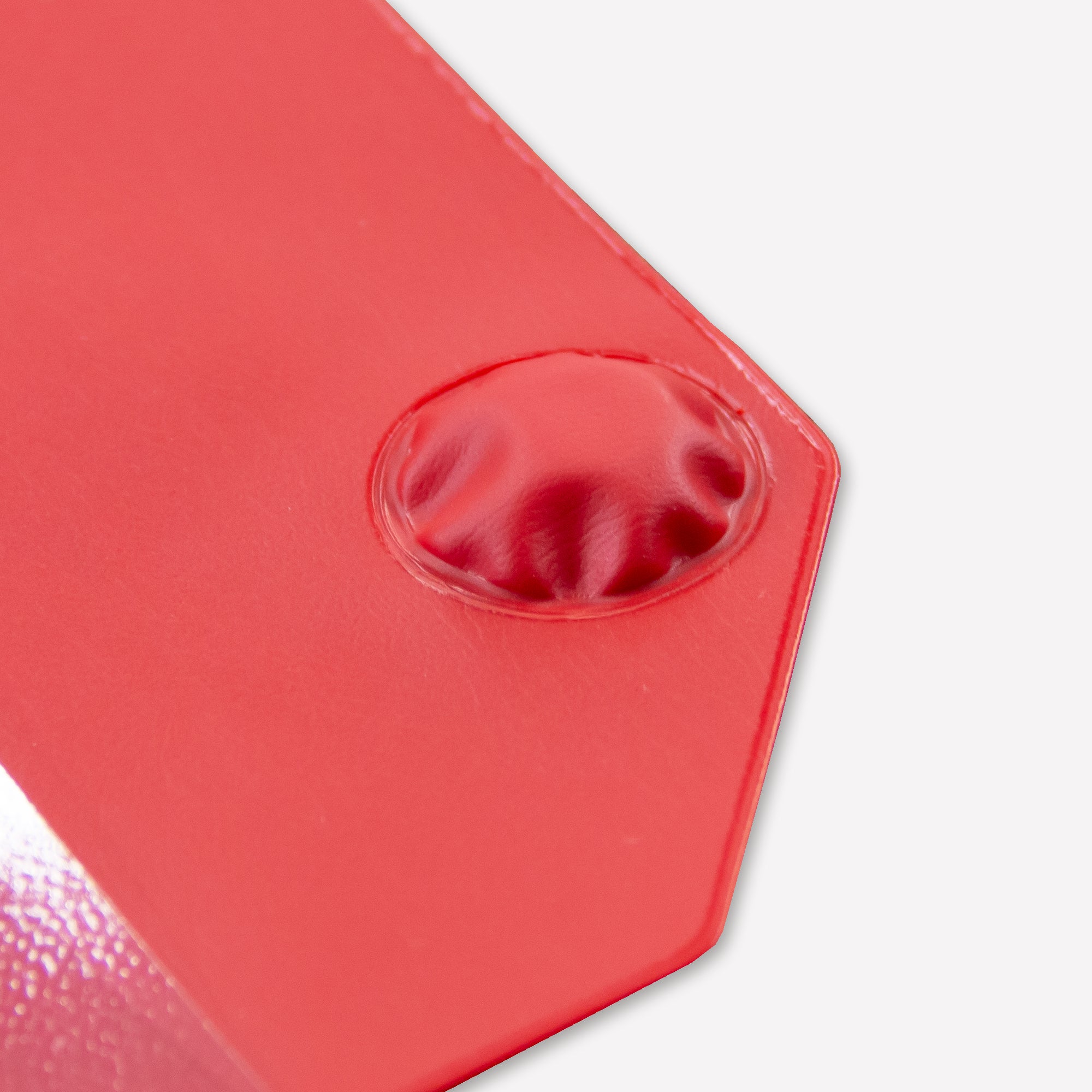 Magnettasche rot 220x300mm mit Neodym-Magneten für DIN A4 eingeschweißter Magnet
