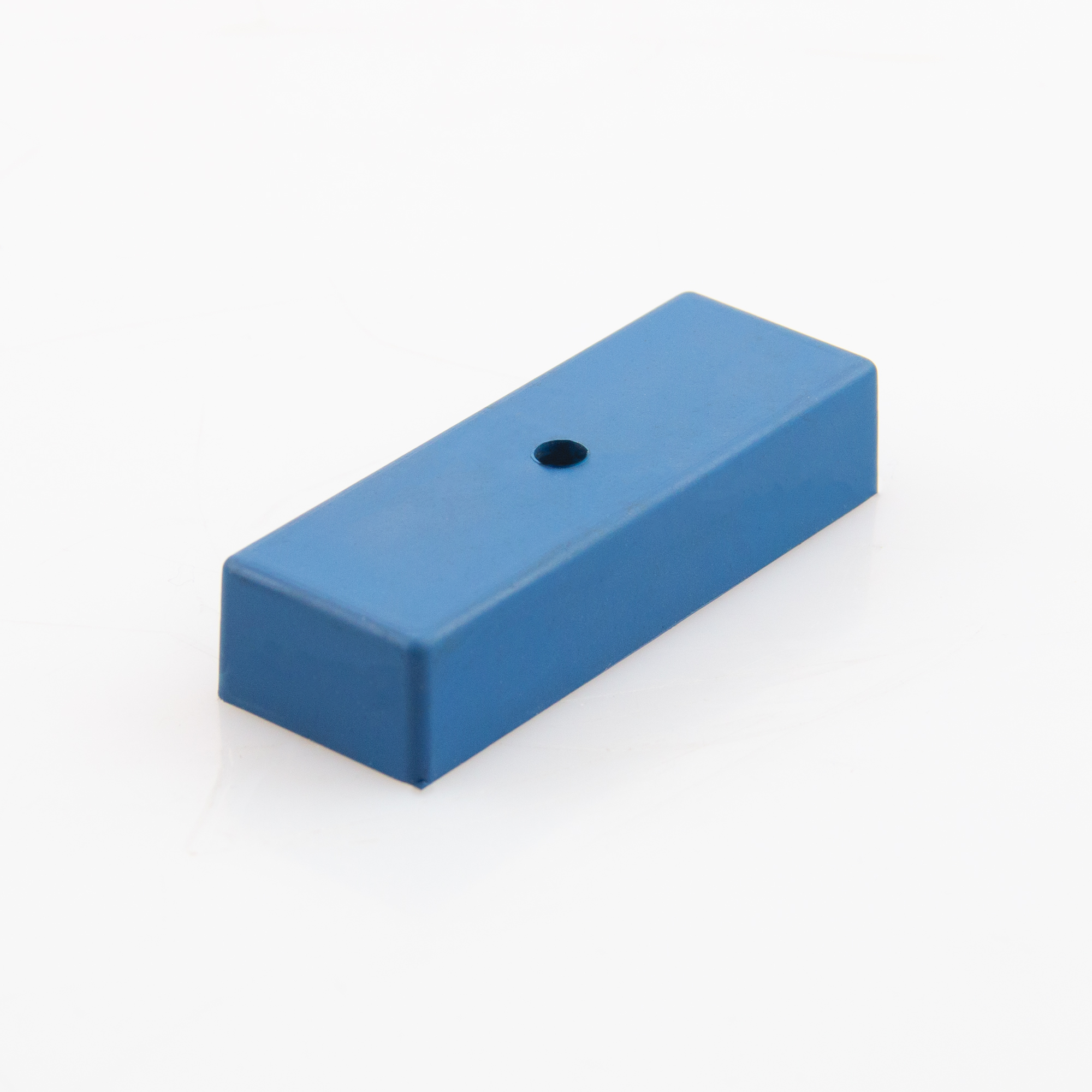 Gummiertes Magnetsystem 85x31x18 mm mit Innengewinde M6x14mm