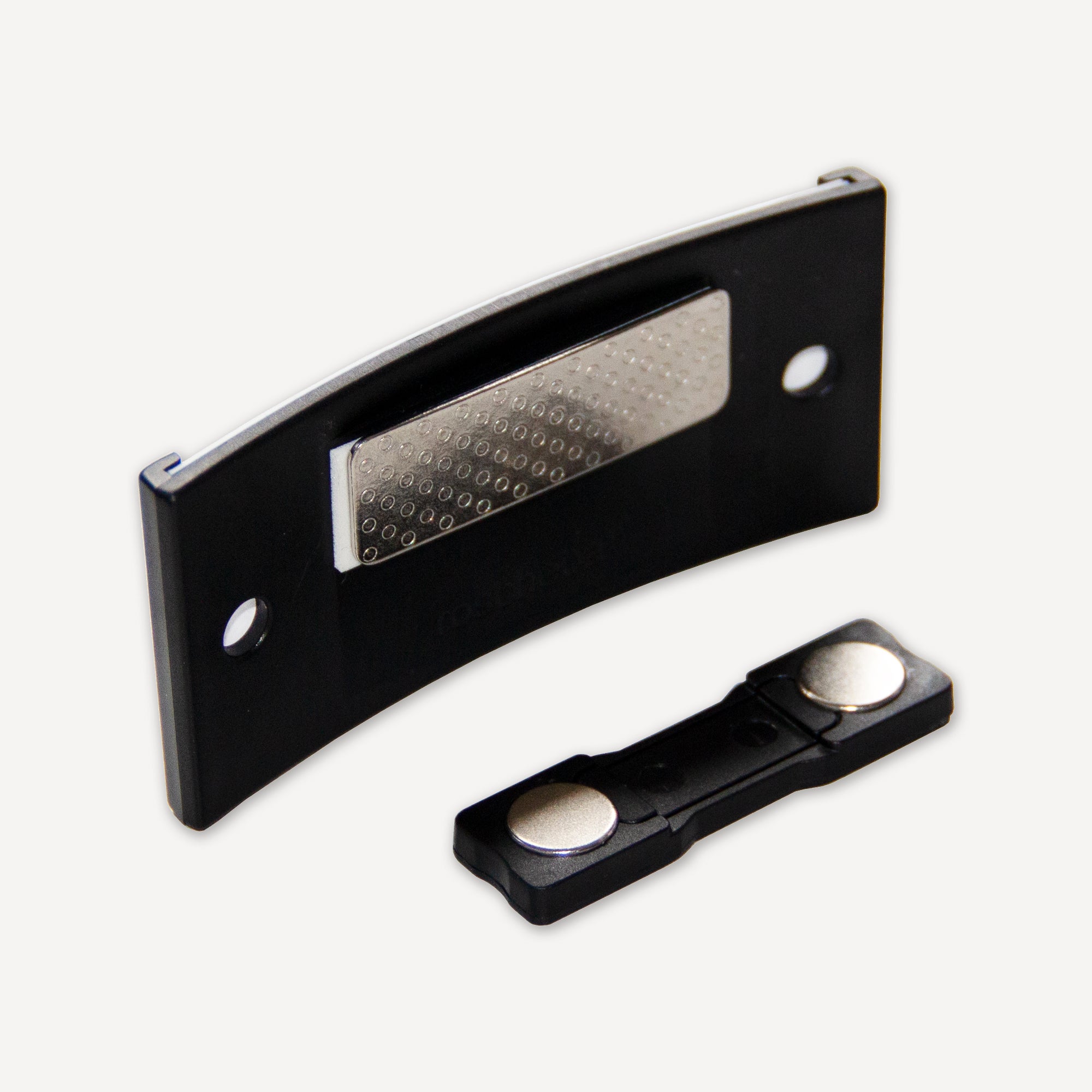 Namensschild magnetisch 75x35mm schwarz