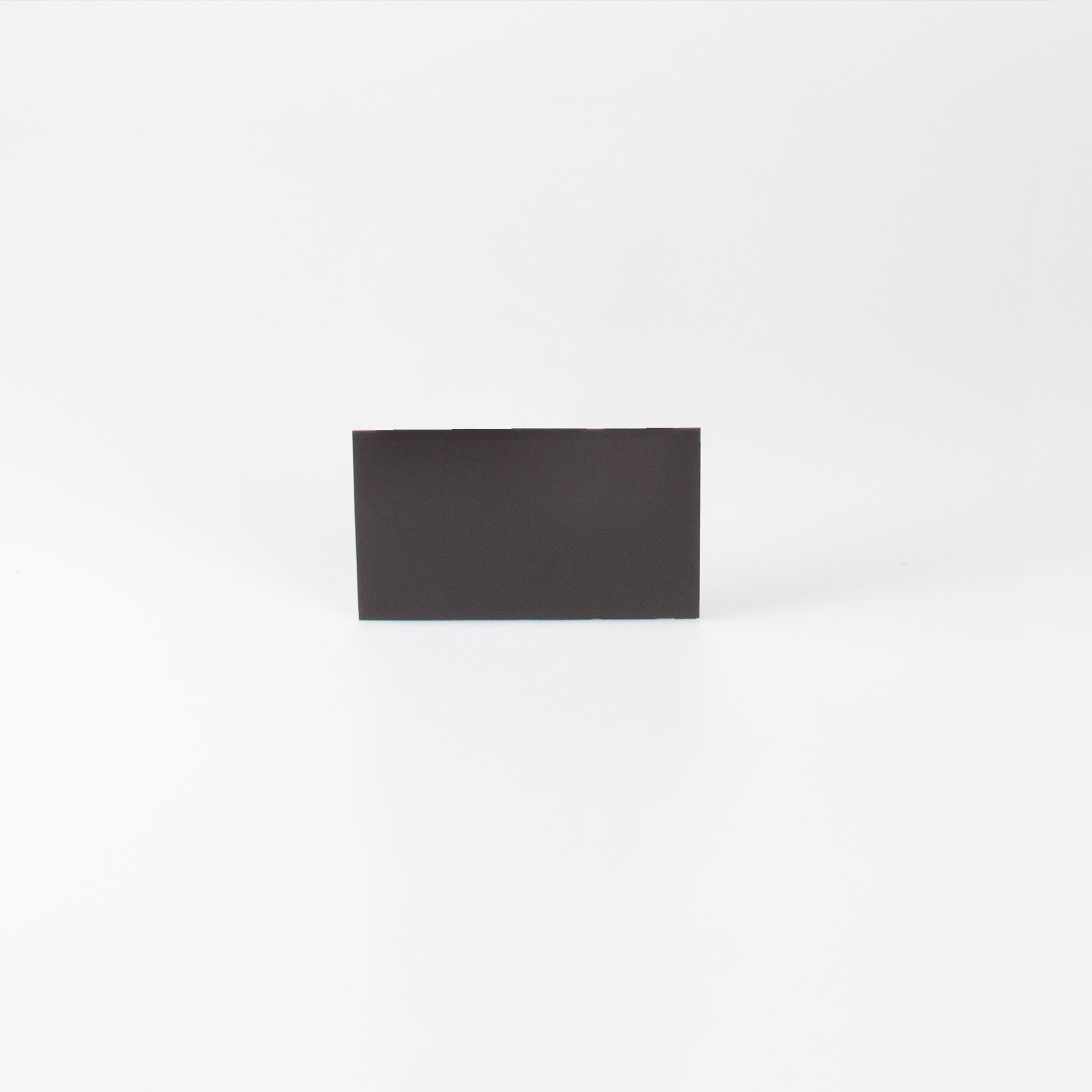 Magnetschild mit Einschub seitlich 100x50mm Rückseite