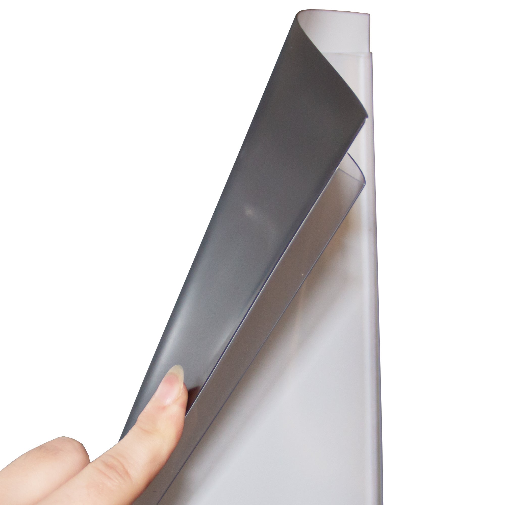 Magnetische Klarsichthülle XXL Rückseite