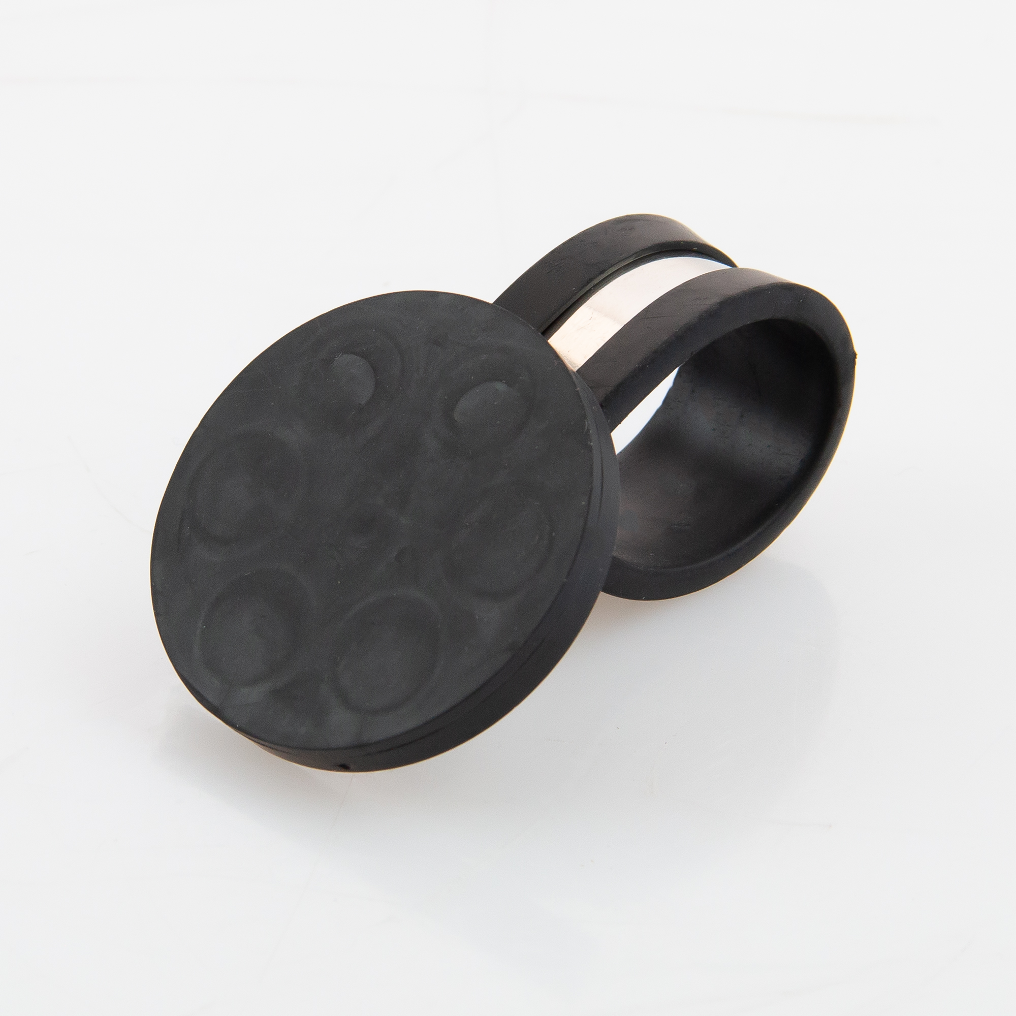 Gummiertes Magnetsystem mit Rohrschelle Ø43 x 6mm
