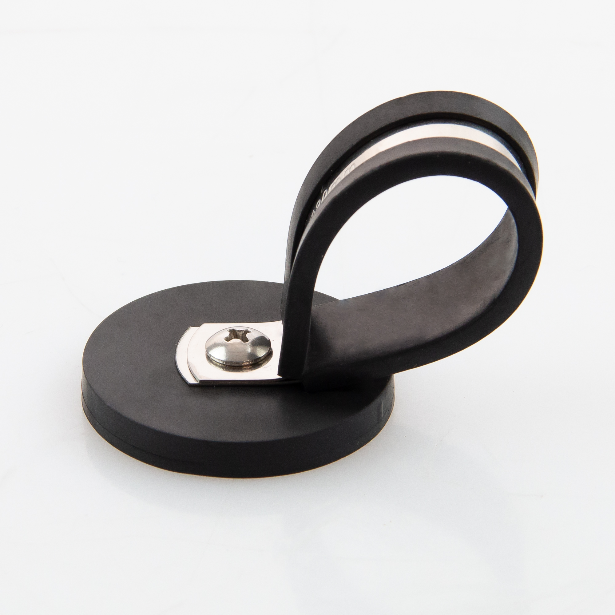 Gummiertes Magnetsystem mit Rohrschelle Ø43 x 6mm