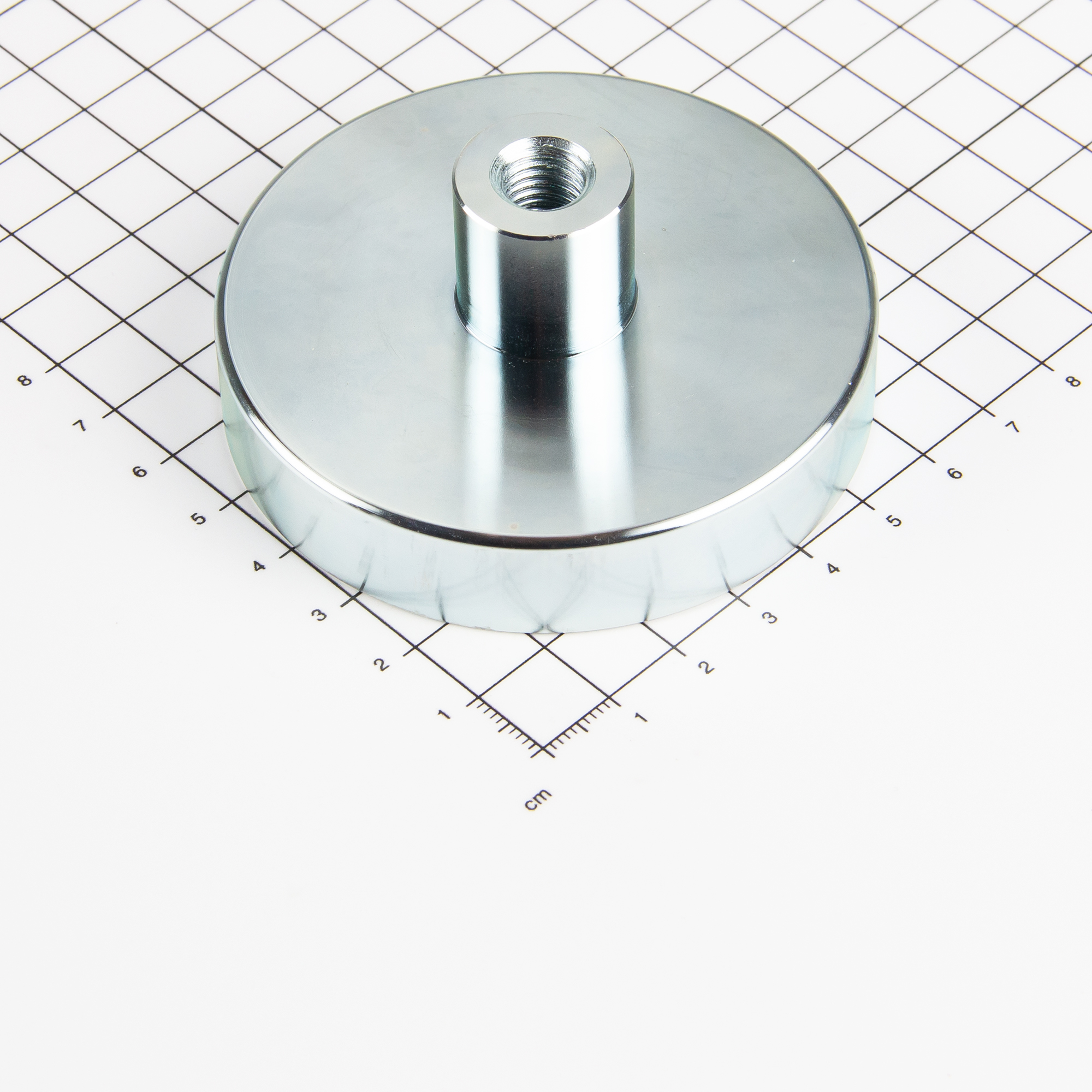 Flachgreifer Neodym 13 mm mit Innengewinde M3 | 13 mm | 125/98 Flachgreifer Neodym 13 mm mit Innengewinde M3 | 13 mm | 125/98
