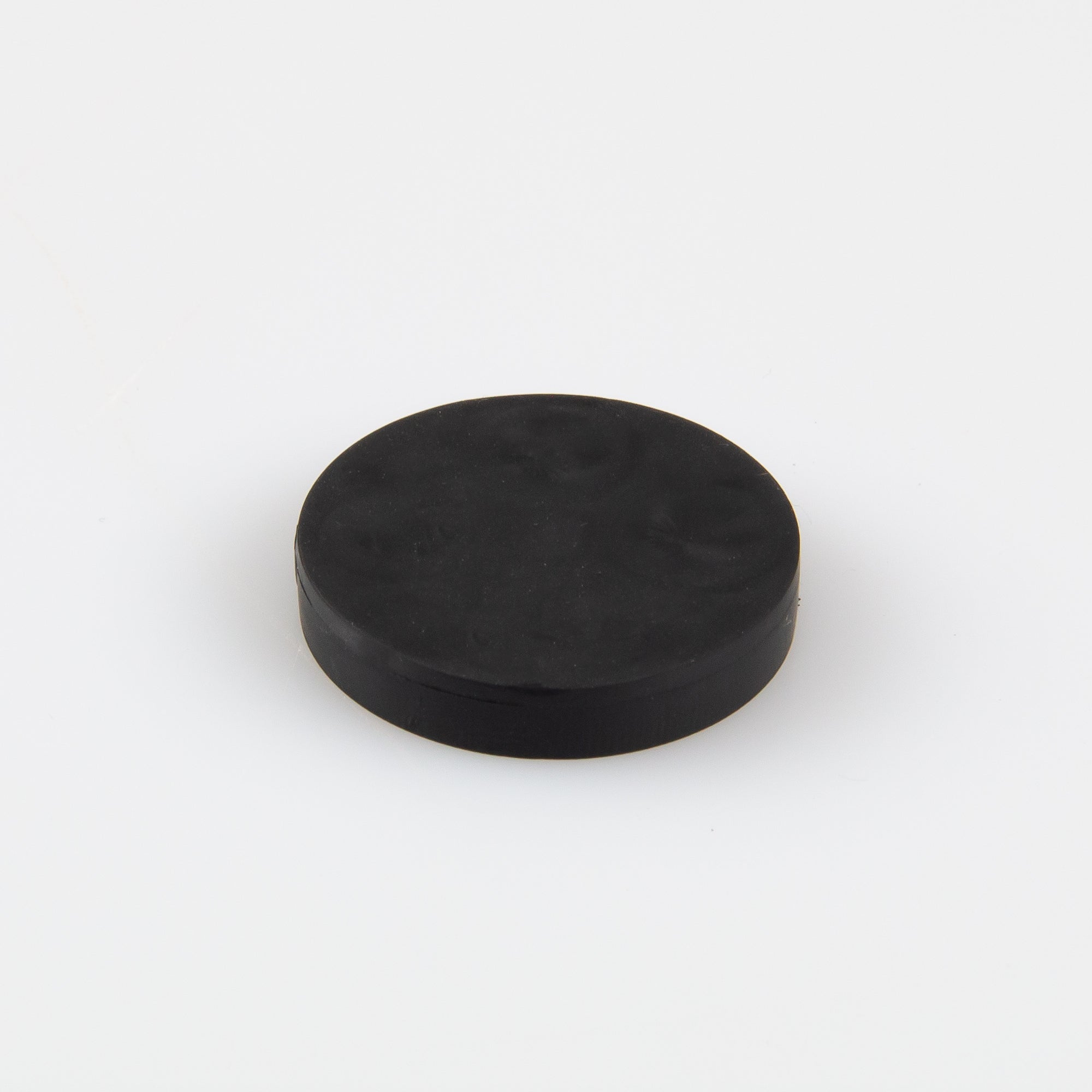 Gummiertes schwarzes Magnetsystem Ø31x6mm mit Innengewinde M5 Haftfläche