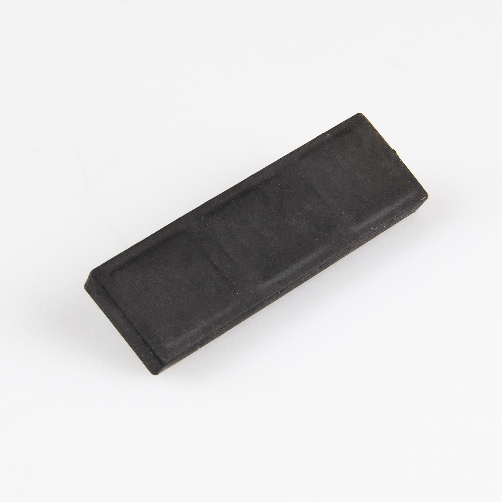 Gummierter Magnet mit Gewindezapfen M4