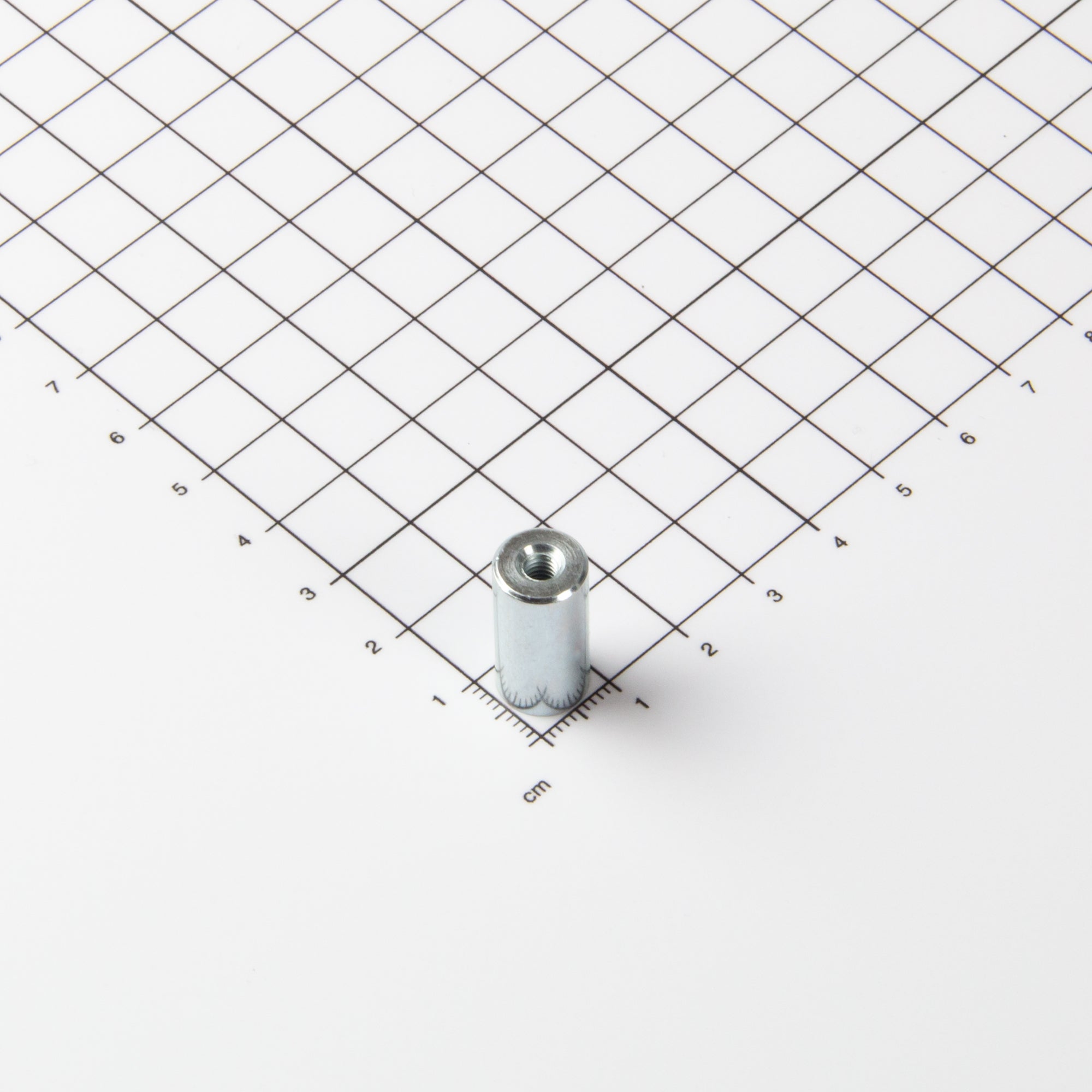 Stabgreifer aus AlNiCo Ø10x20mm mit Innengewinde M4