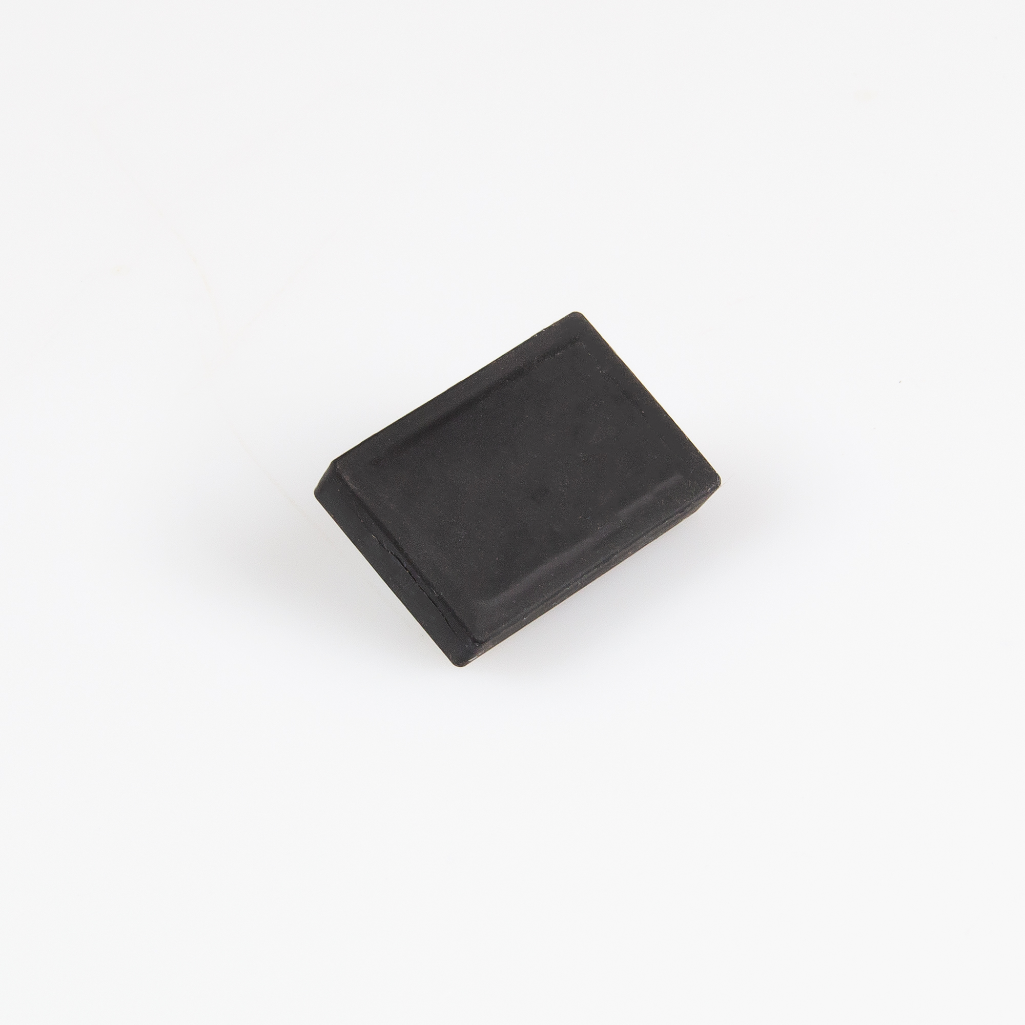 Gummierter Magnet mit 2x Gewindezapfen M4