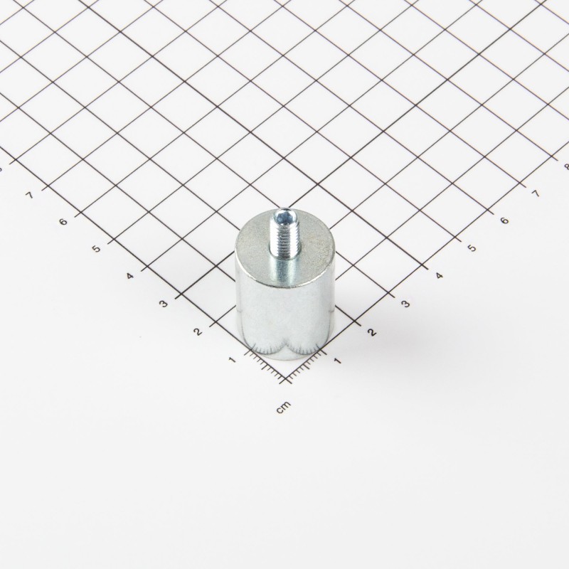 Stabgreifer aus Neodym Ø20x25mm mit Gewindezapfen | 36595