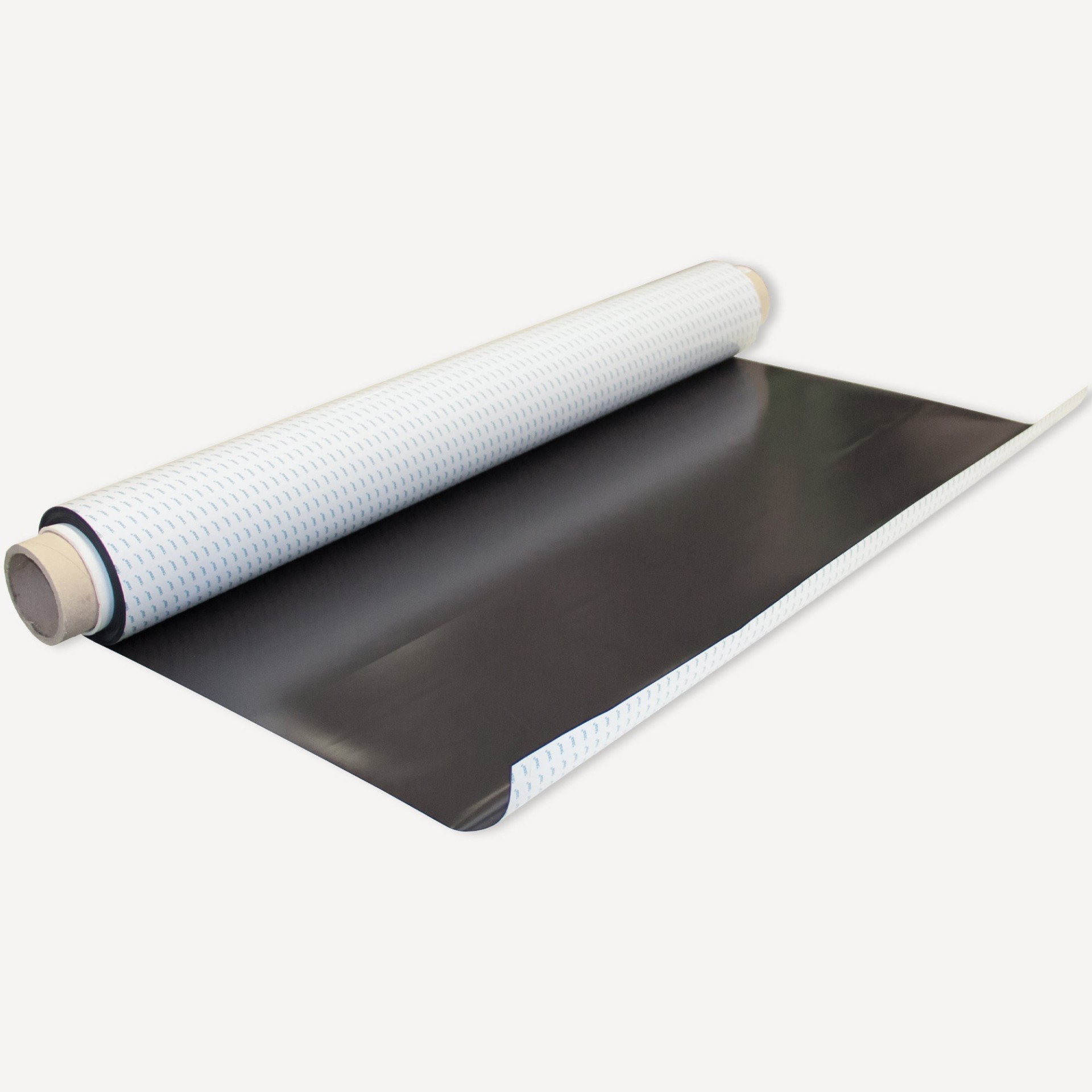 Magnetfolie Anisotrop Roh Braun Selbstklebend 0,5mm x 62cm x 100cm - Meterware - magnetische Folie | Magnosphere Shop