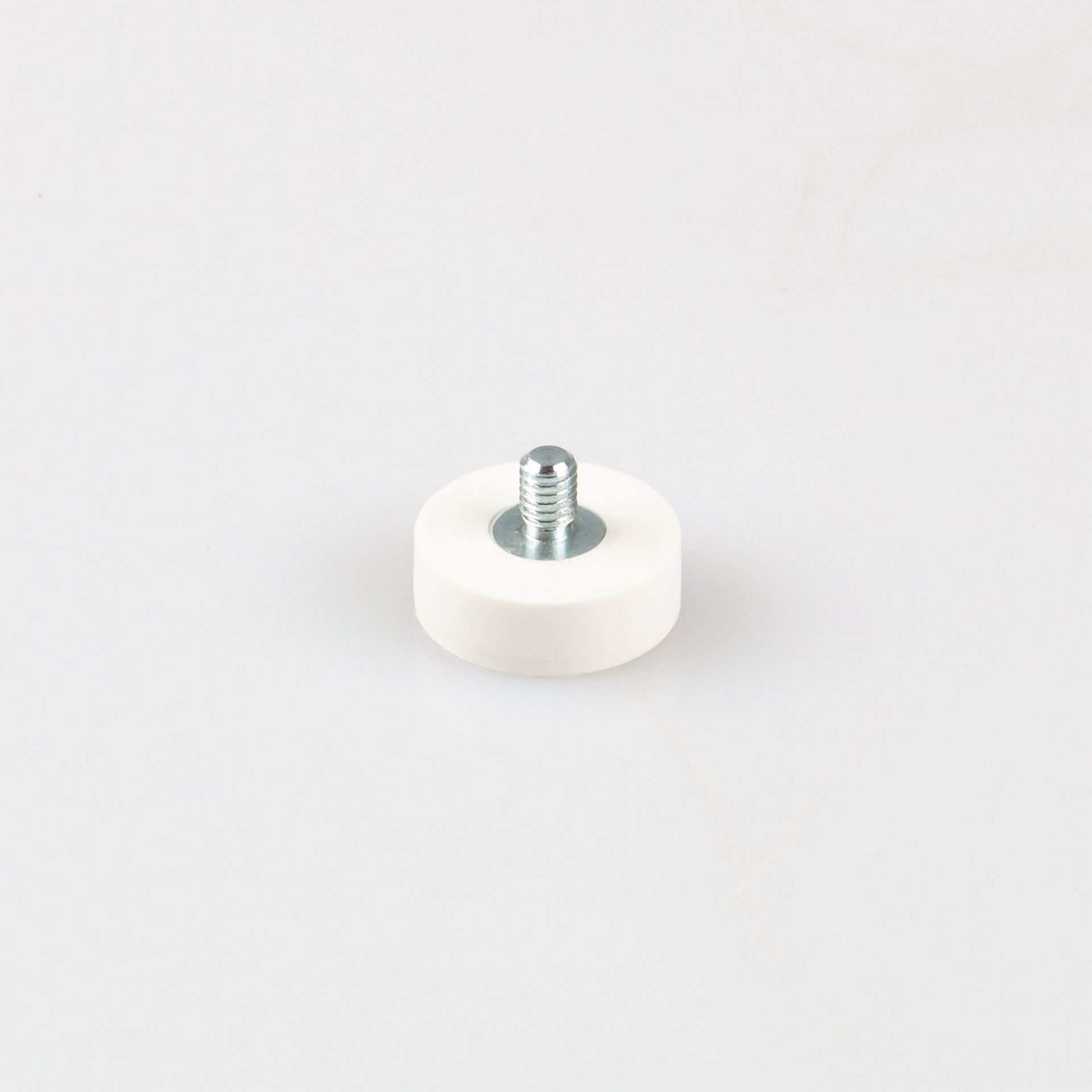 Gummiertes Magnetsystem Ø18x6mm mit Gewindezapfen | 35382.W