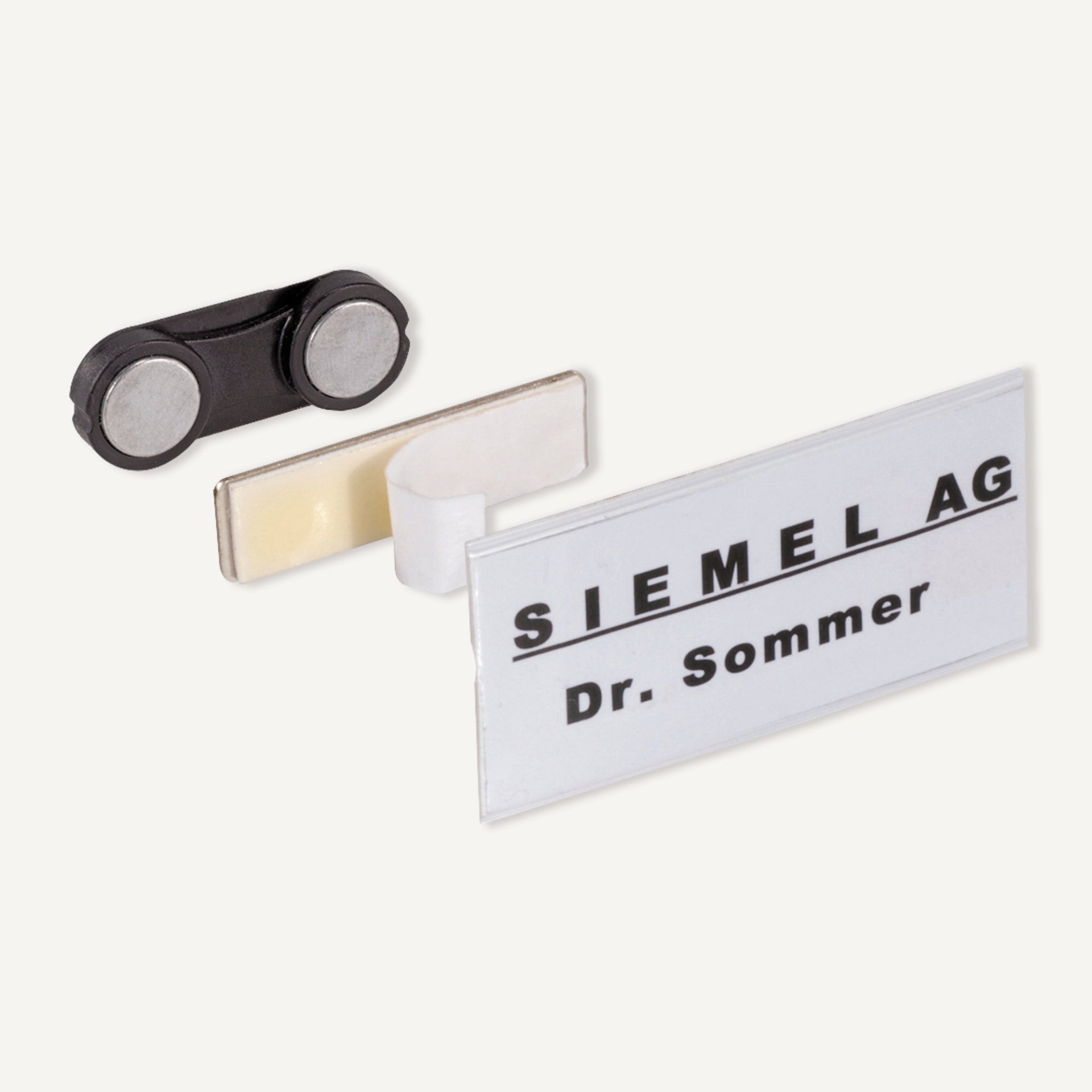 Magnetic name tag equipment | 25031
